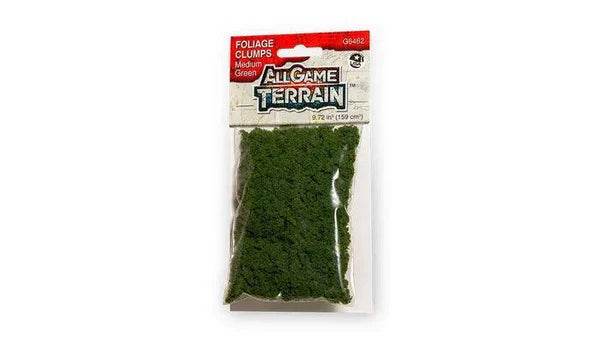 All Game Terrain - Medium Green Foliage Clumps - Rising Sun FPV