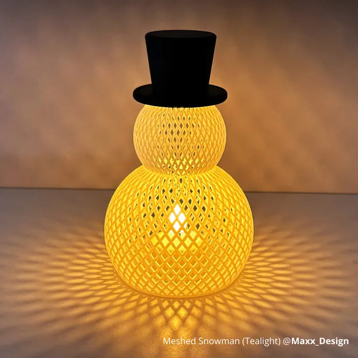 Bambu Lab LED Flame Tea Light Candle Set (12pcs) Warm Yellow (KC008)