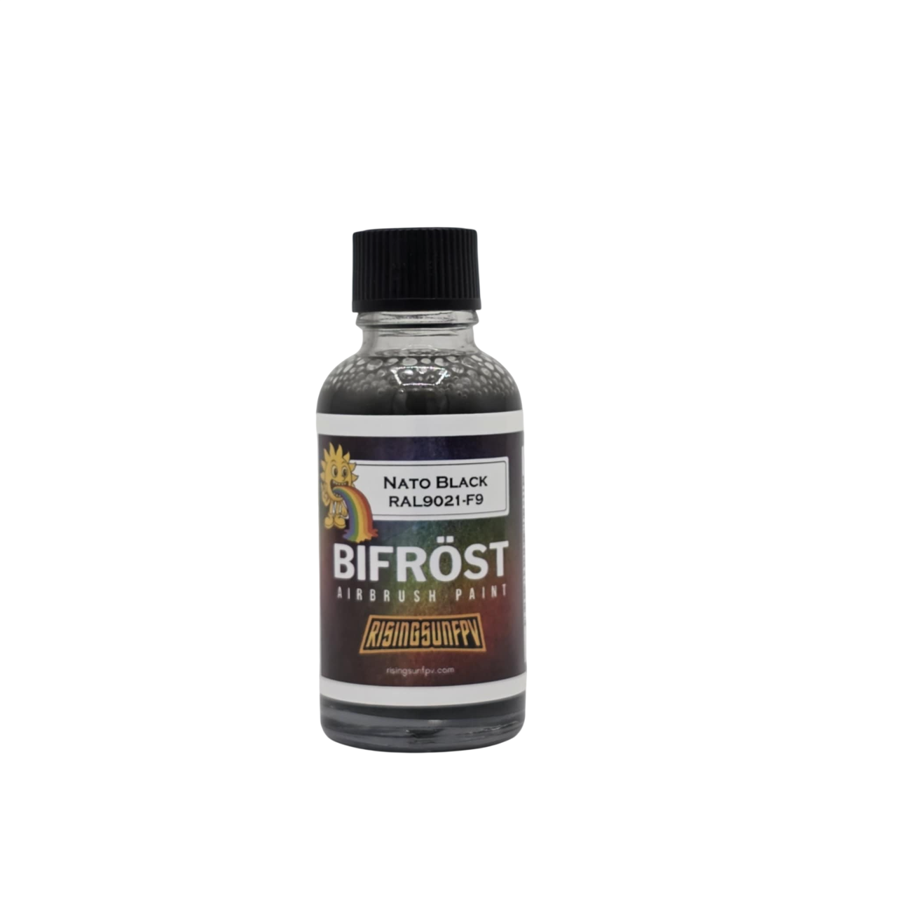 Bifrost Airbrush Paints - NATO Black RAL9021-F9