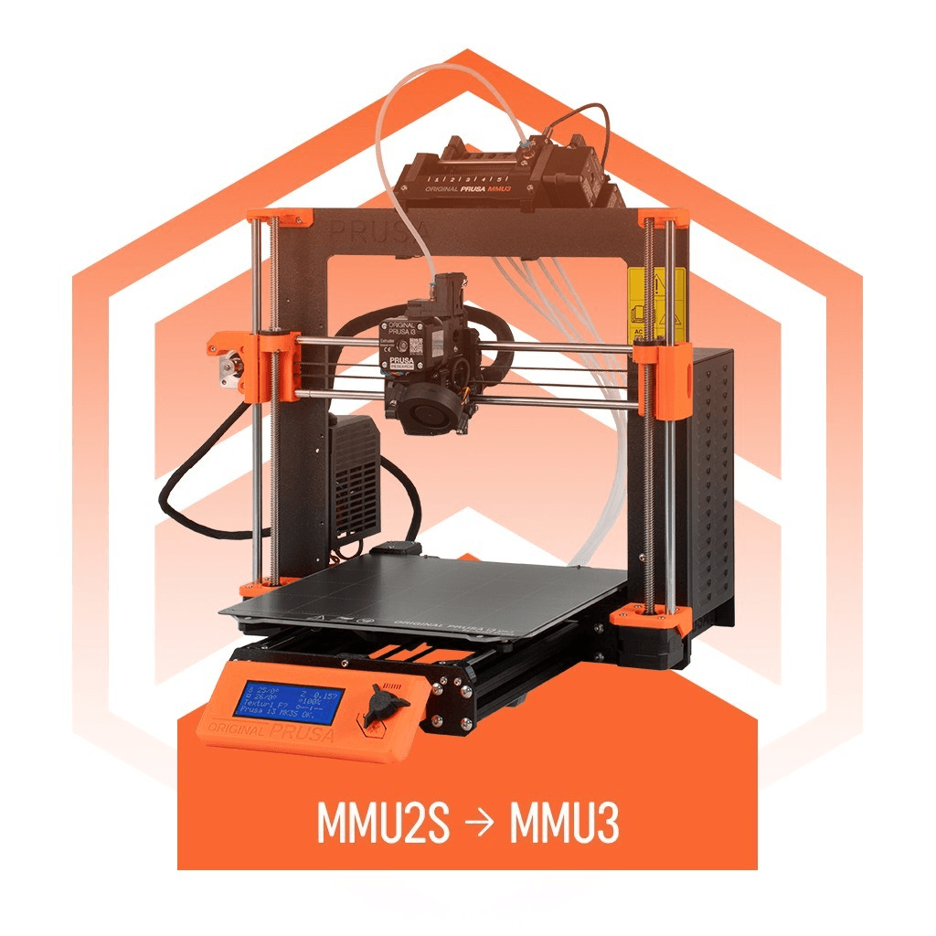 Original Prusa MMU2S to MMU3 upgrade for MK3S+