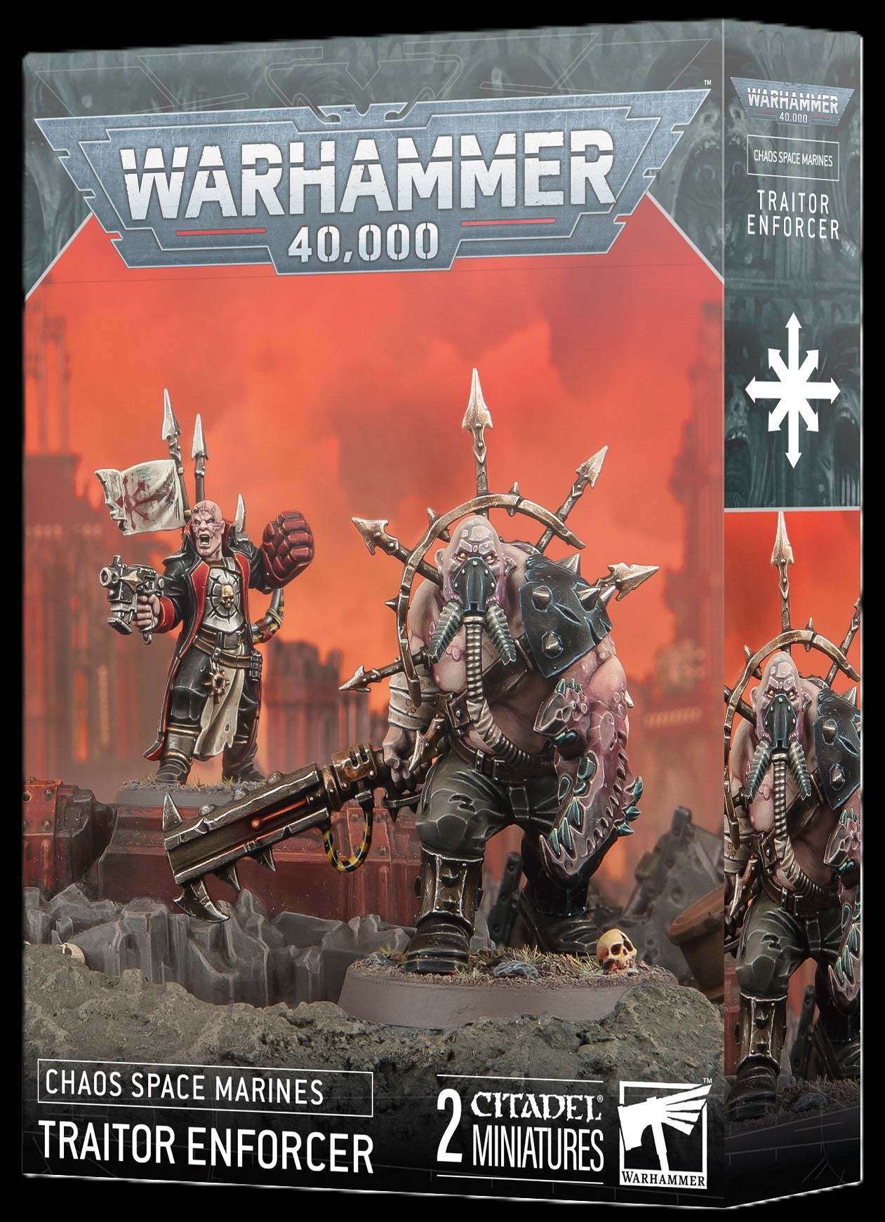 43-106 CHAOS SPACE MARINES: TRAITOR ENFORCER - Preorder This product will be released at 6 December 2025