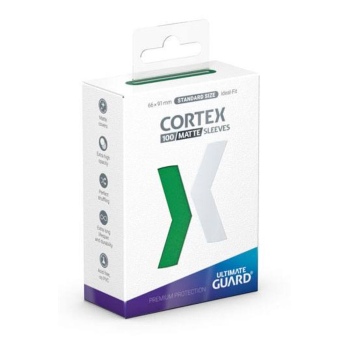 Ultimate Guard: Sleeves – Cortex Matte – Green
