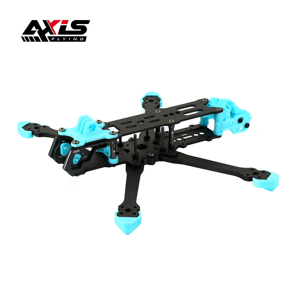 Axisflying MANTA5" / 5inch fpv freestyle Squashed X frame kit