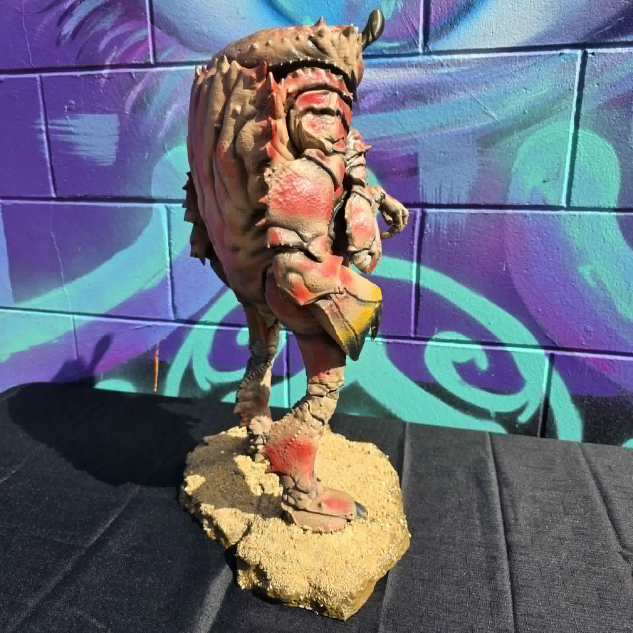 Red Tide Walker Statue – 54cm Tall × 36cm Wide