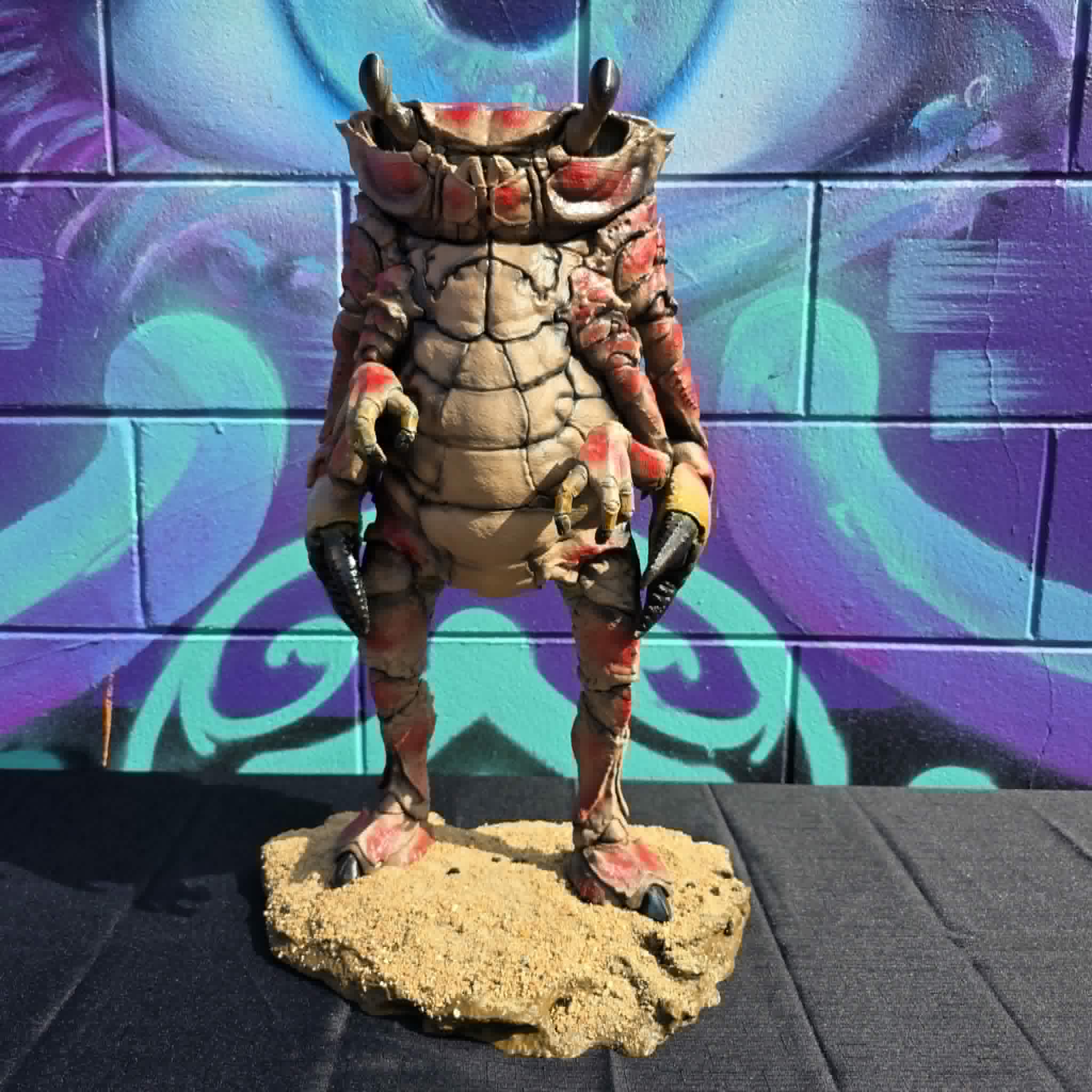Red Tide Walker Statue – 54cm Tall × 36cm Wide