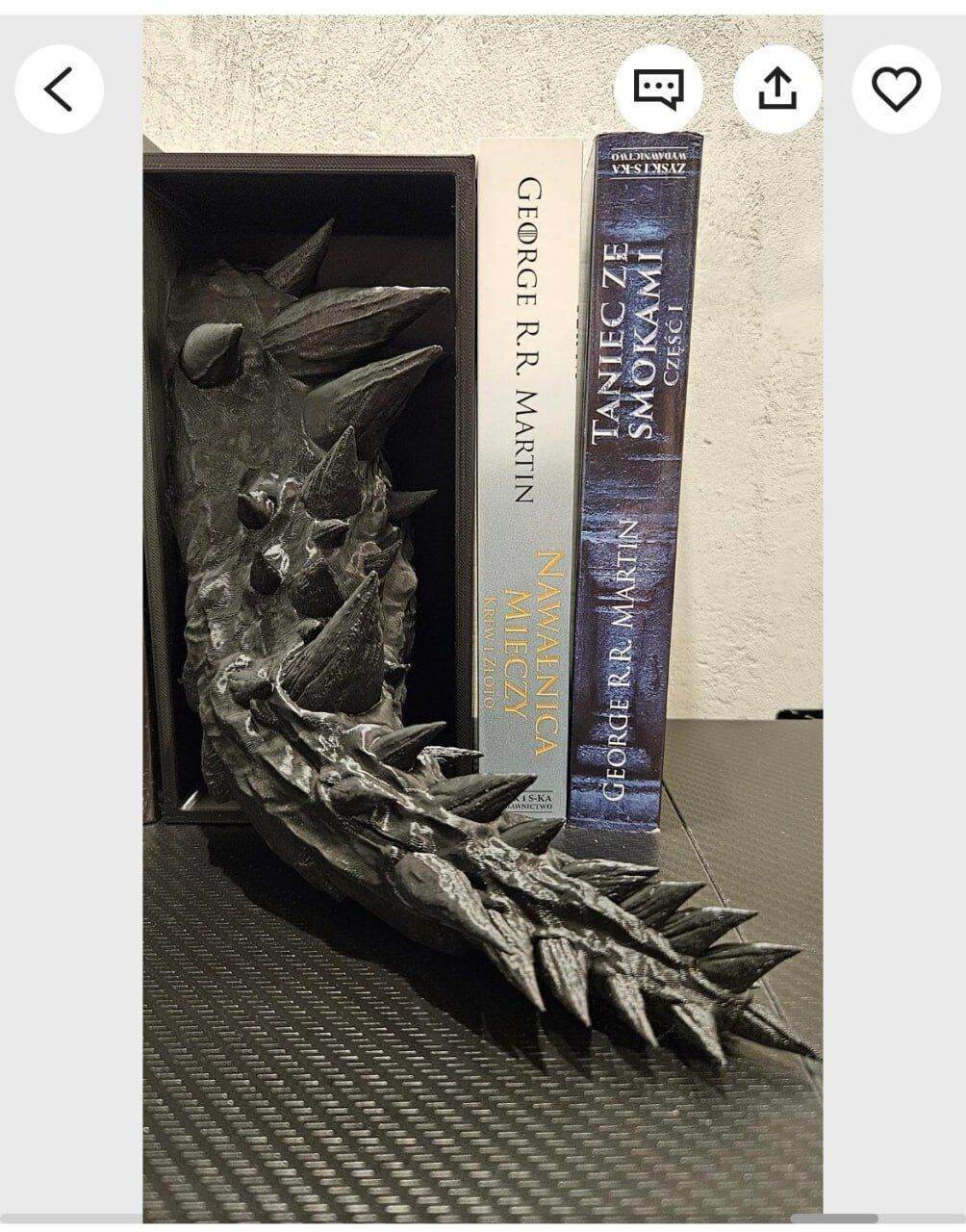 3D Printed Bookshelf Spacers – Custom Shelf Dividers Grey PLA+ & Painted Options - Rising Sun FPV