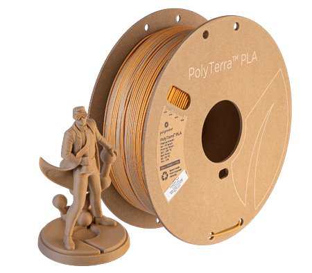 Polymaker PolyTerra Dual Matte PLA 1kg 1.75mm Filament - Rising Sun FPV