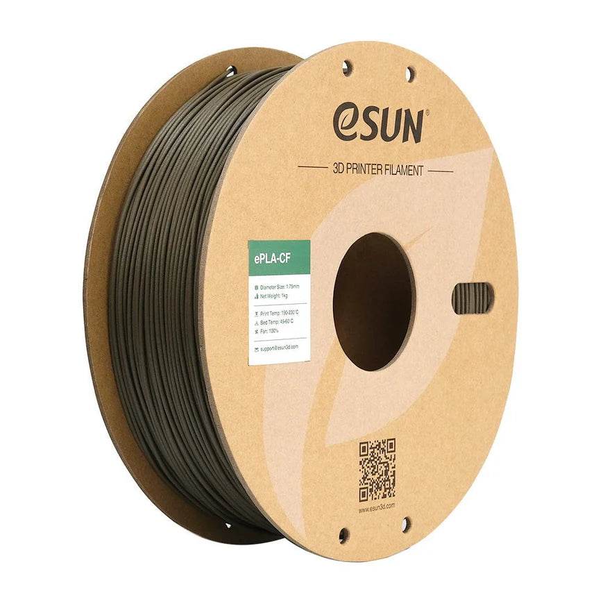 eSun PLA-CF Carbon Fibre 3D Print Filament 1.75mm 1kg - Rising Sun FPV
