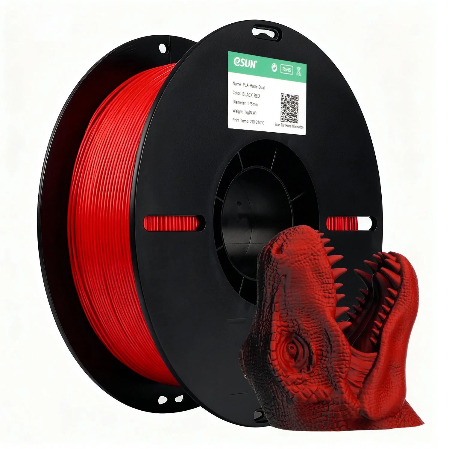 eSun Matte PLA 3D Print Filament 1.75mm 1kg