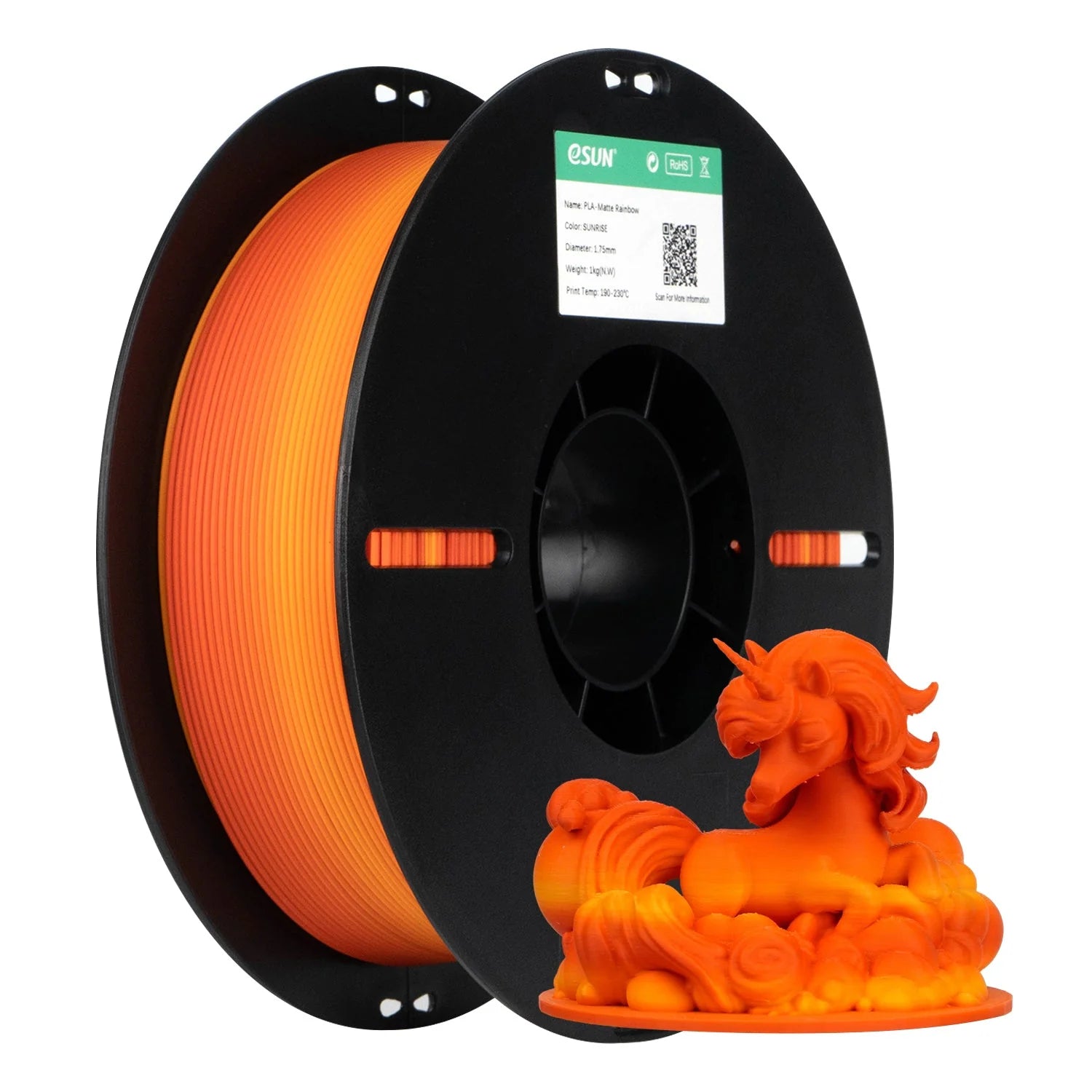 eSun Matte PLA 3D Print Filament 1.75mm 1kg