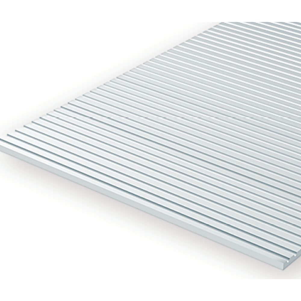 Evergreen 14067 Styrene Car Siding O Scale, 12 x 24 in