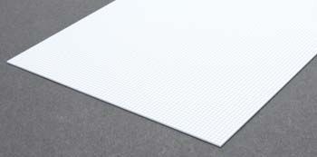 Evergreen 14502 Styrene Square Tile Sheet, 1/12 in Squares, 12 x 24 in