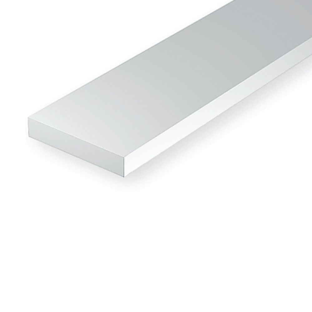 Evergreen 157 Styrene Strip .060 x .156 in (9 Pack)