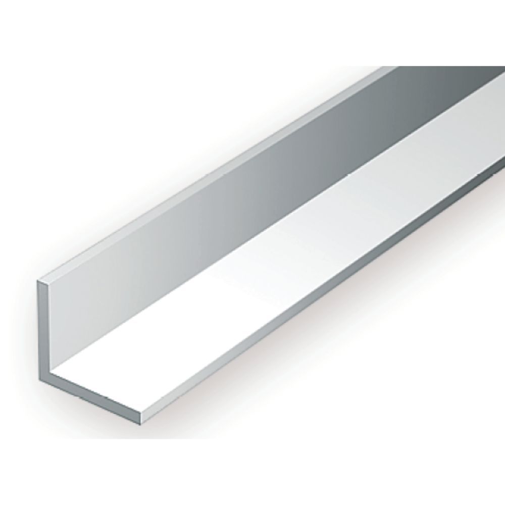 Evergreen 296 Styrene Angle .188 in (4.8 mm) (3 Pack)