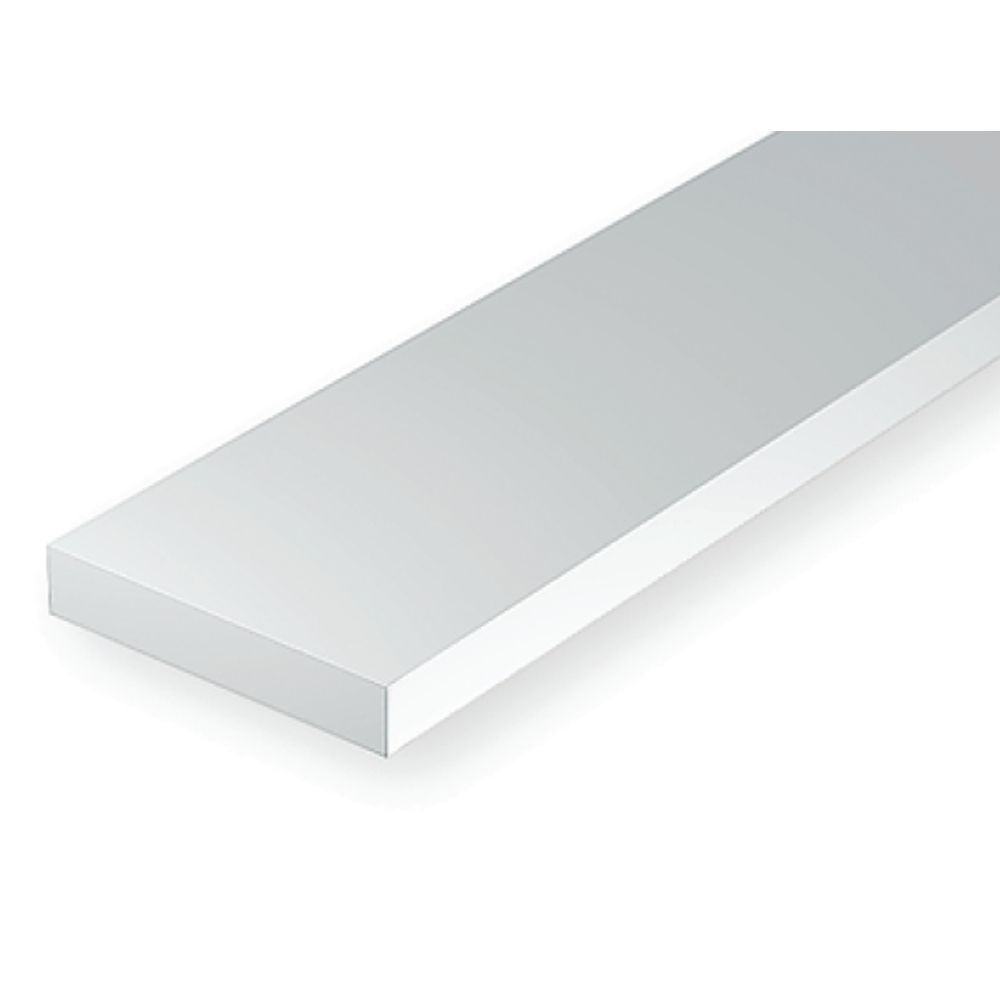 Evergreen 7406 S Scale Styrene Strip 4 x 6 (9 Pack)