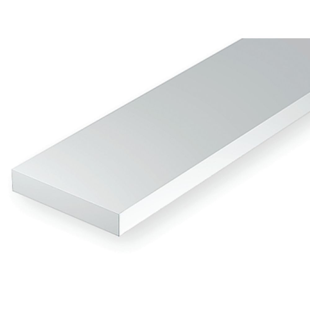 Evergreen 8203 HO Scale Styrene Strip 2 x 3 (10 Pack)