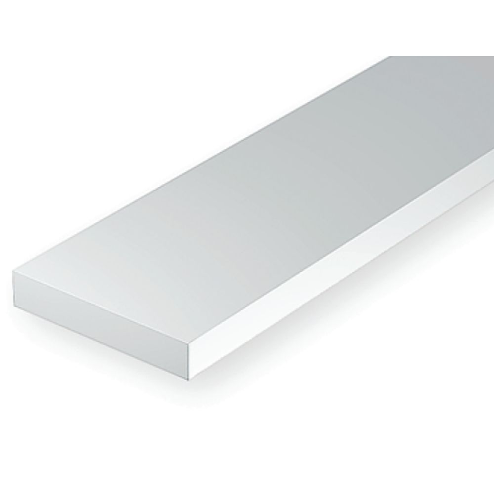 Evergreen 8404 HO Scale Styrene Strip 4 x 4 (10 Pack)