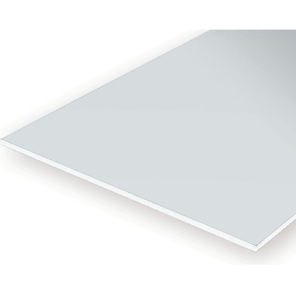 Evergreen 9006 Clear Styrene Sheet 6 x 12 in, .010 in Thick (2 Pack)