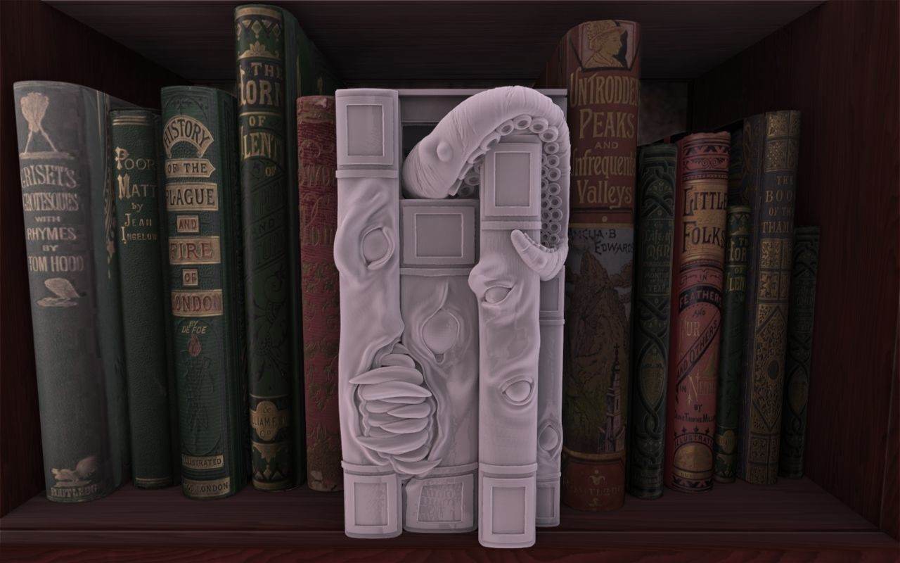 3D Printed Bookshelf Spacers – Custom Shelf Dividers Grey PLA+ & Painted Options - Rising Sun FPV