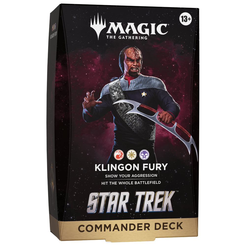 Magic Star Trek Commander Deck: Klingon Fury