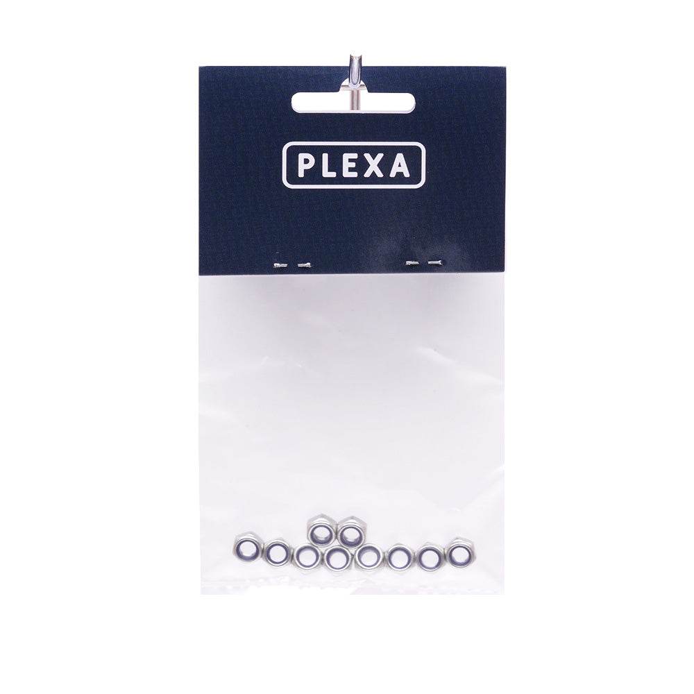 Plexa Stainless Steel Self Lock Nuts M3 (10 pack) - Rising Sun FPV
