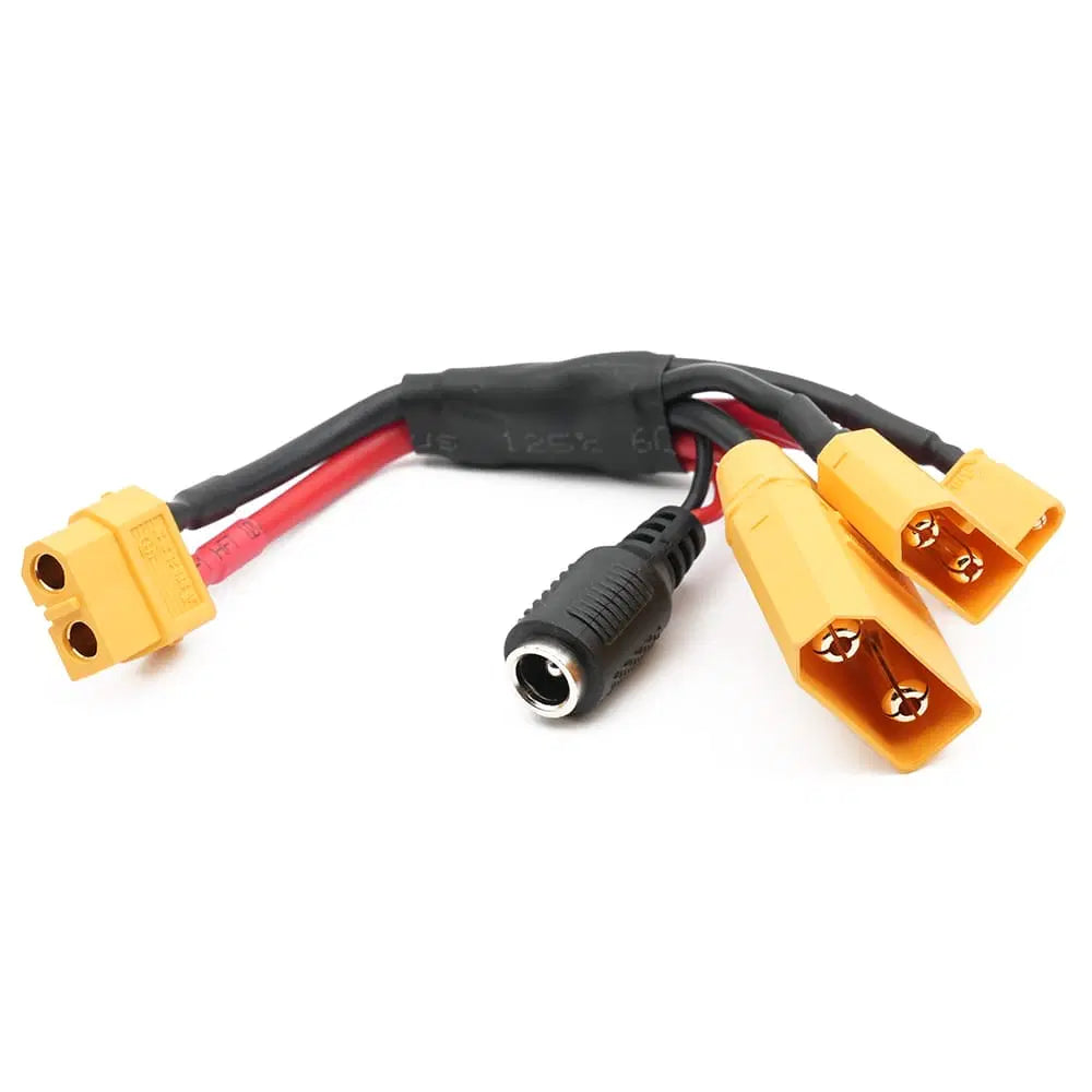 Plexa XT60 Female to XT30/XT60/XT90/DC Barrel Adaptor Cable