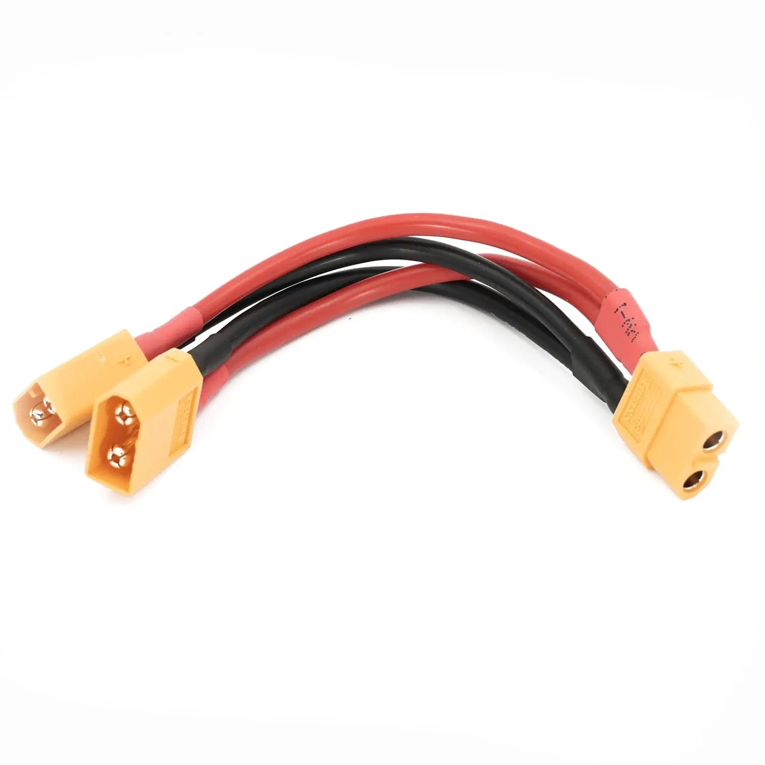 Plexa XT60 Female to XT60 Male Parallel Adapter 14AWG 100mm