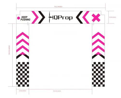 Drone Race Gate 5X5 - Rising Sun FPV