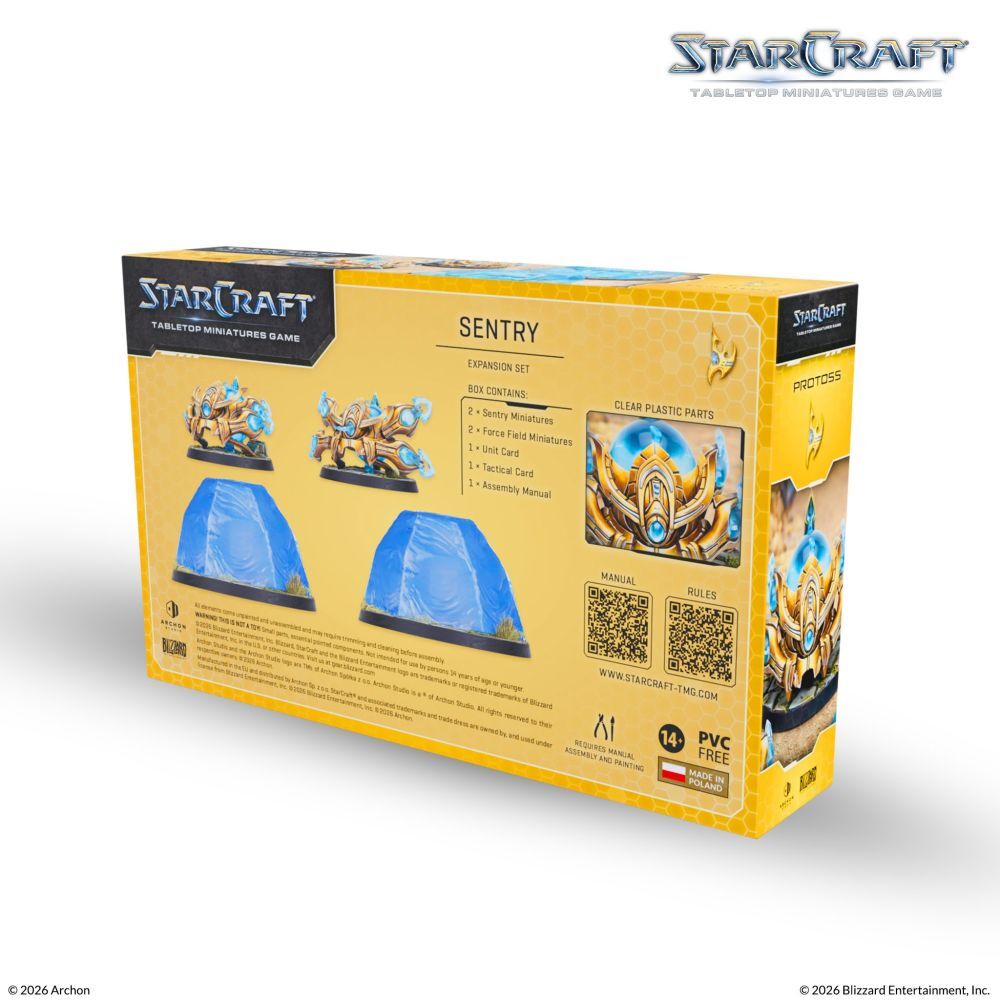 Starcraft Miniatures Games: Protoss - Sentry - Expansion Set
