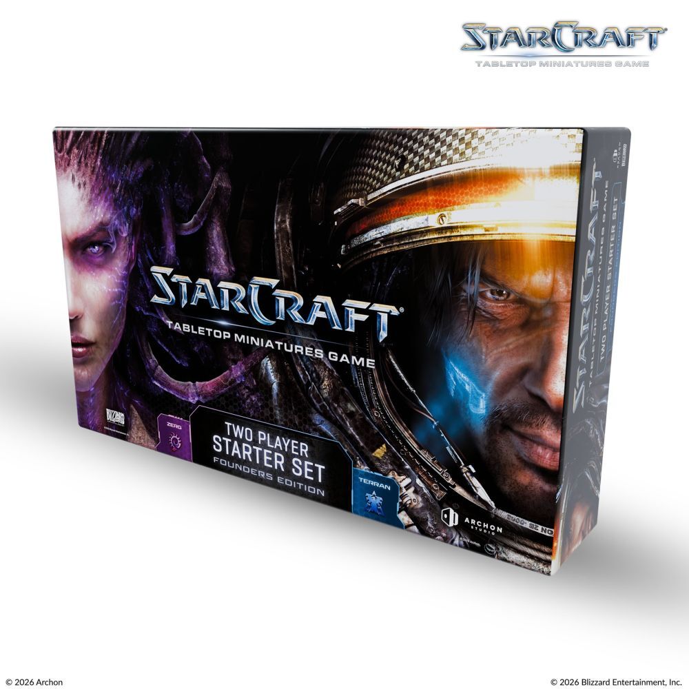 Starcraft Miniatures Games: Two Player Starter Set Founders Edition
