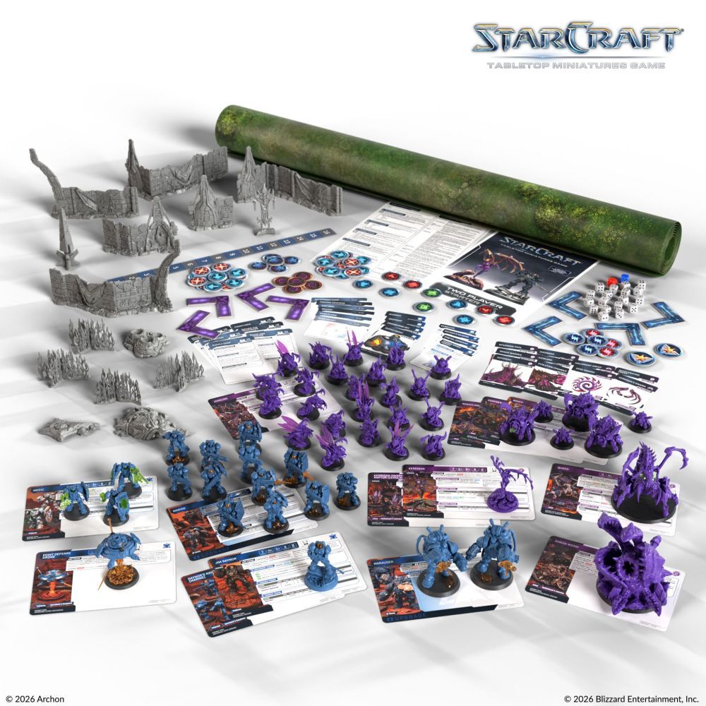Starcraft Miniatures Games: Two Player Starter Set Founders Edition