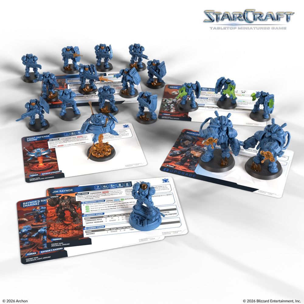 Starcraft Miniatures Games: Two Player Starter Set Founders Edition
