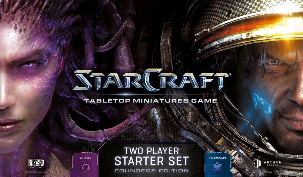 Starcraft Miniatures Games: Two Player Starter Set Founders Edition