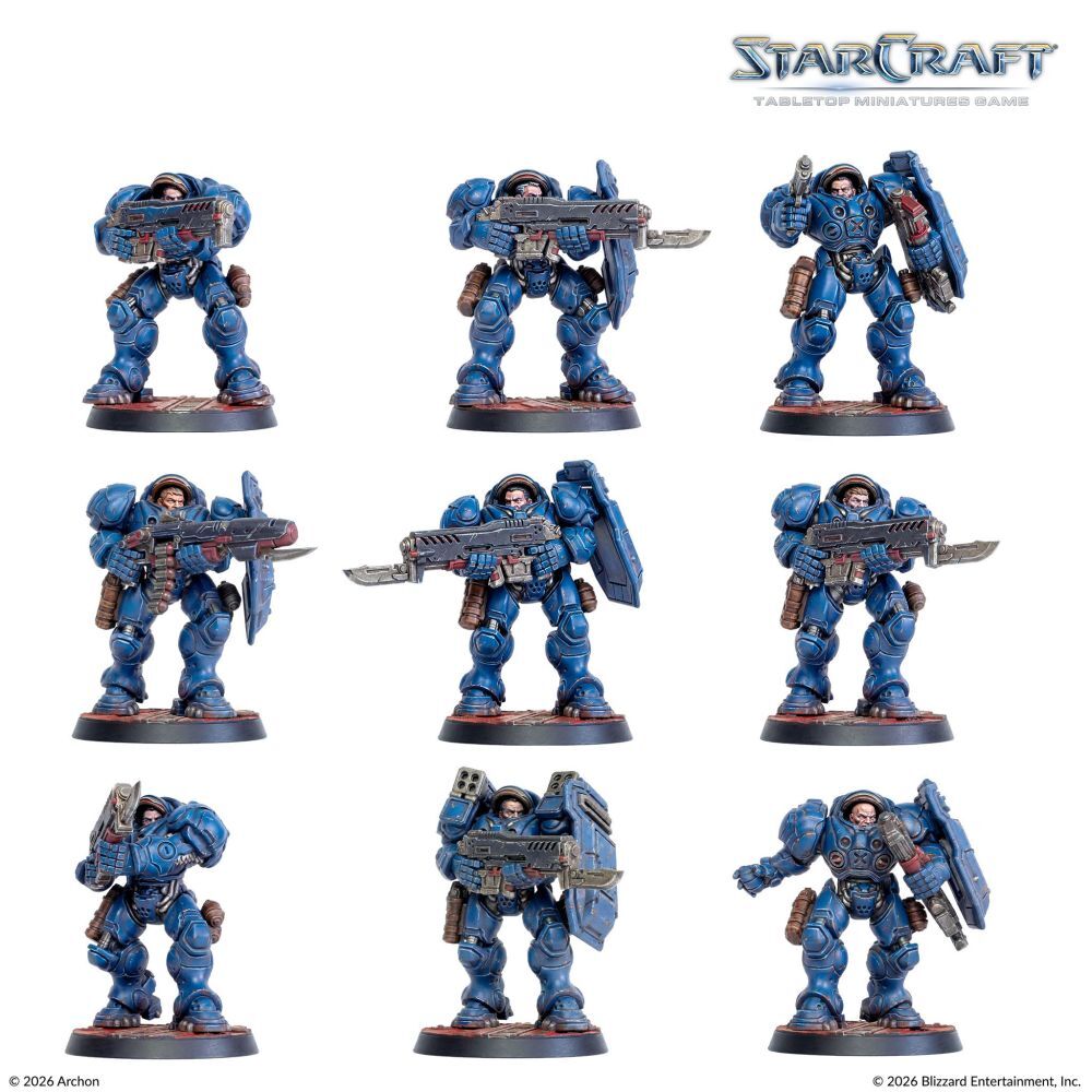 Starcraft Miniatures Games: Two Player Starter Set Founders Edition
