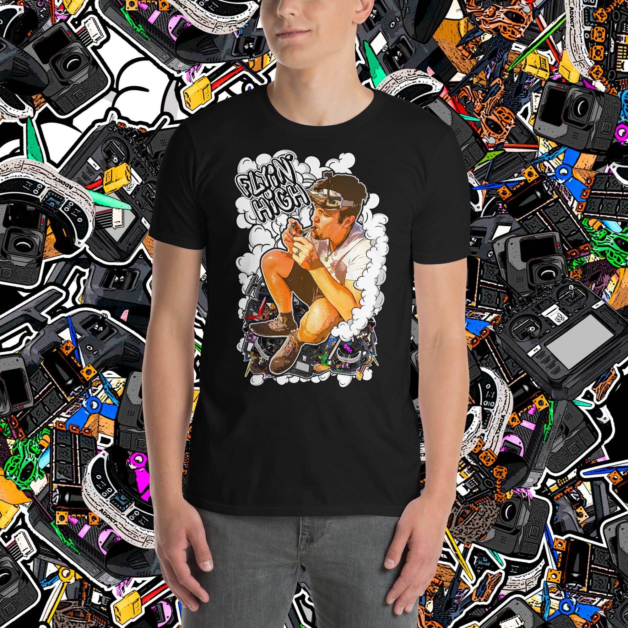 G'dayyyyyy Stu Here T-Shirt - Rising Sun FPV
