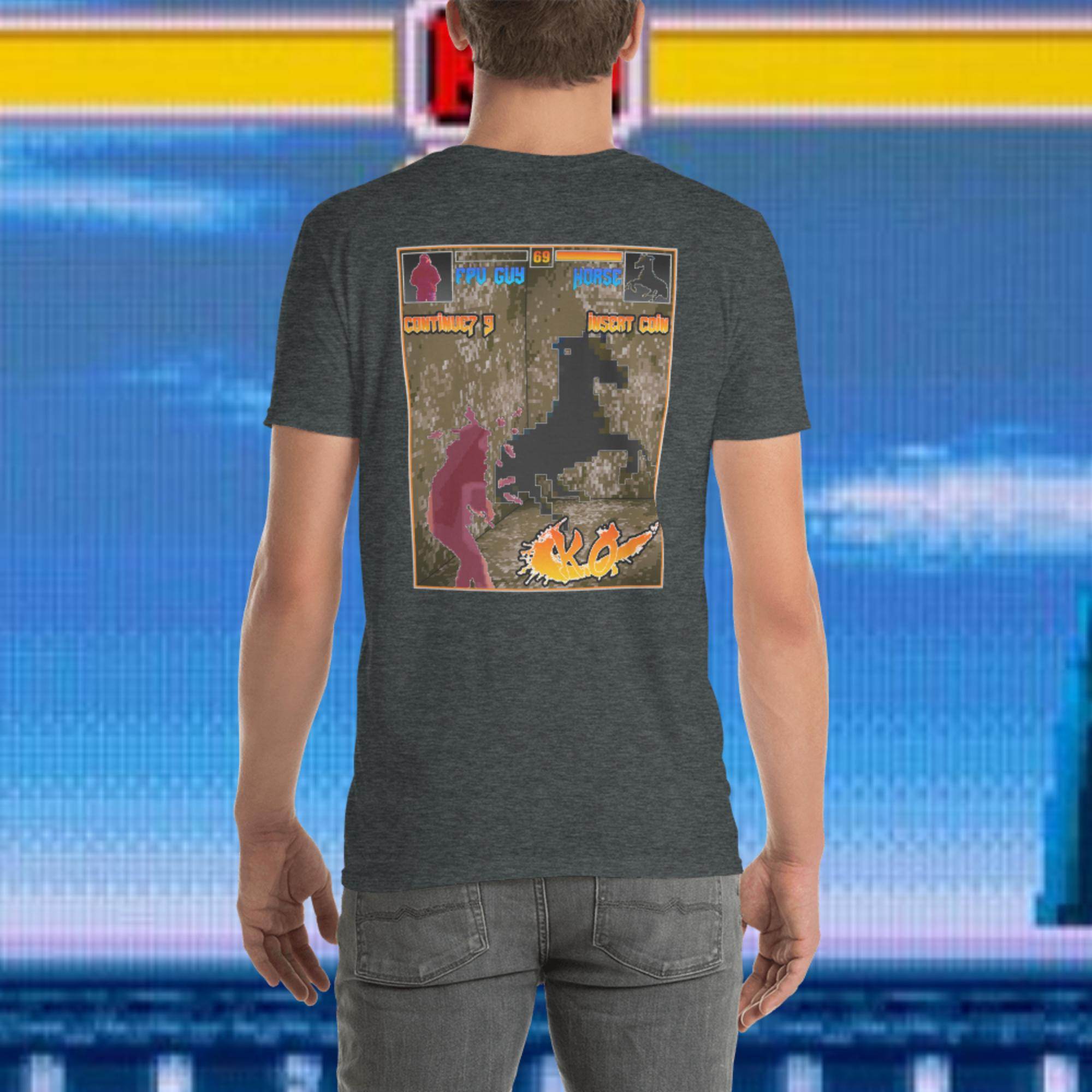 Insert Coin T-Shirt - Rising Sun FPV