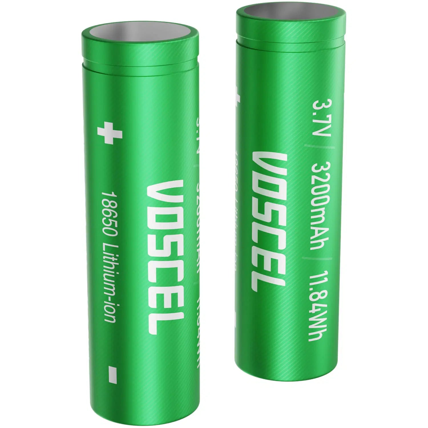 Voscel 18650 3200mAh 10C 3.7V 11.84Wh Battery (2 pack)