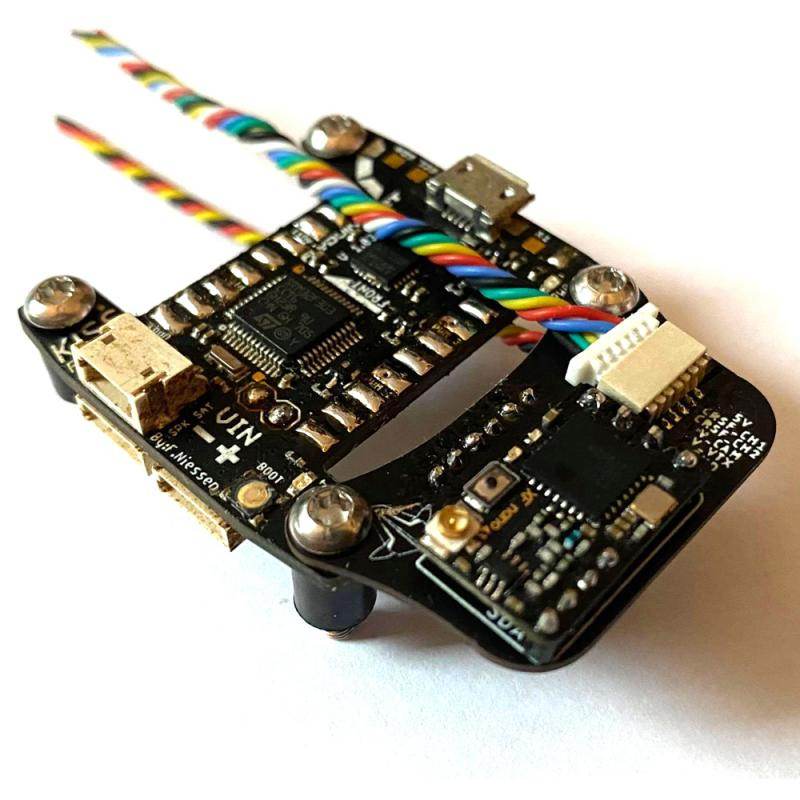 TBS VTx Rx Plate - Rising Sun FPV