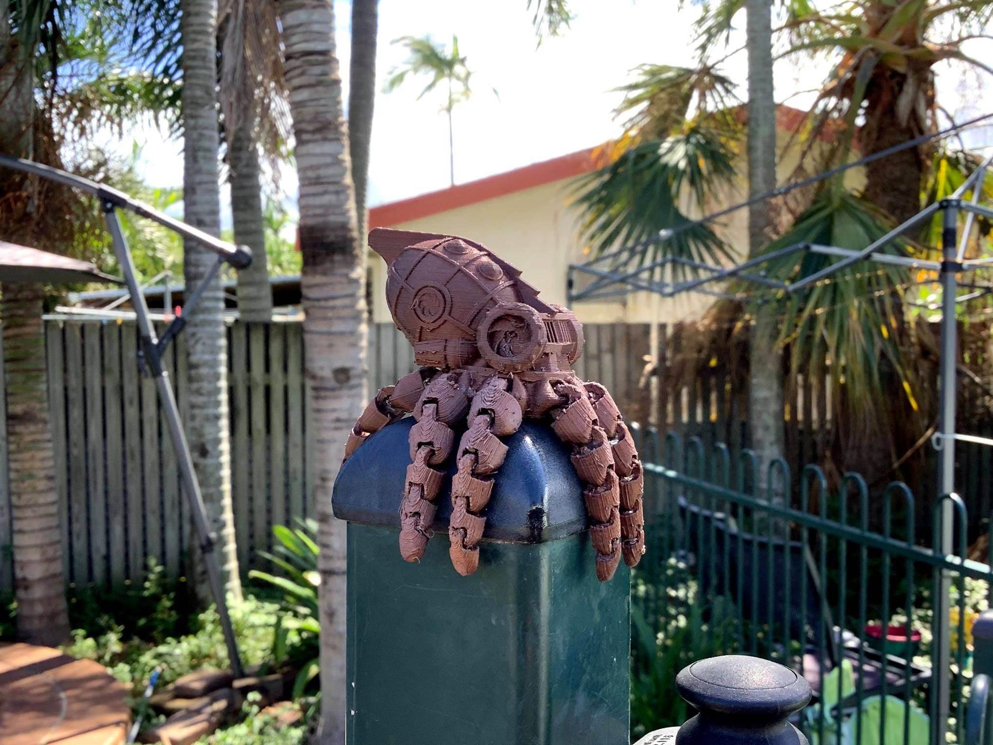 Steampunk Octopus - Rising Sun FPV