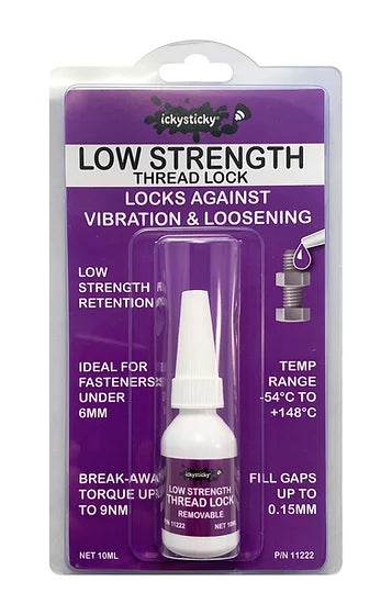 LOW STRENGTH THREAD LOCK 10ML - Rising Sun FPV
