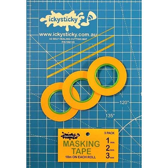 MASKING TAPE 1MM, 2MM, 3MM SET - Rising Sun FPV