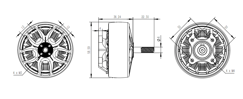 Rising Sun FPV - Hades X Class Replacement Motor Bell - Rising Sun FPV