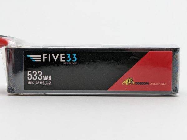 Five33 533mah 3S Lipo Battery - Rising Sun FPV