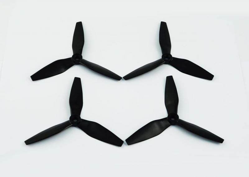 HQ Durable Prop Poly Carbonate 5x4.5x3V3 Tri Blade Propellers CW/CCW 1 Pack (4 Pieces) - Rising Sun FPV