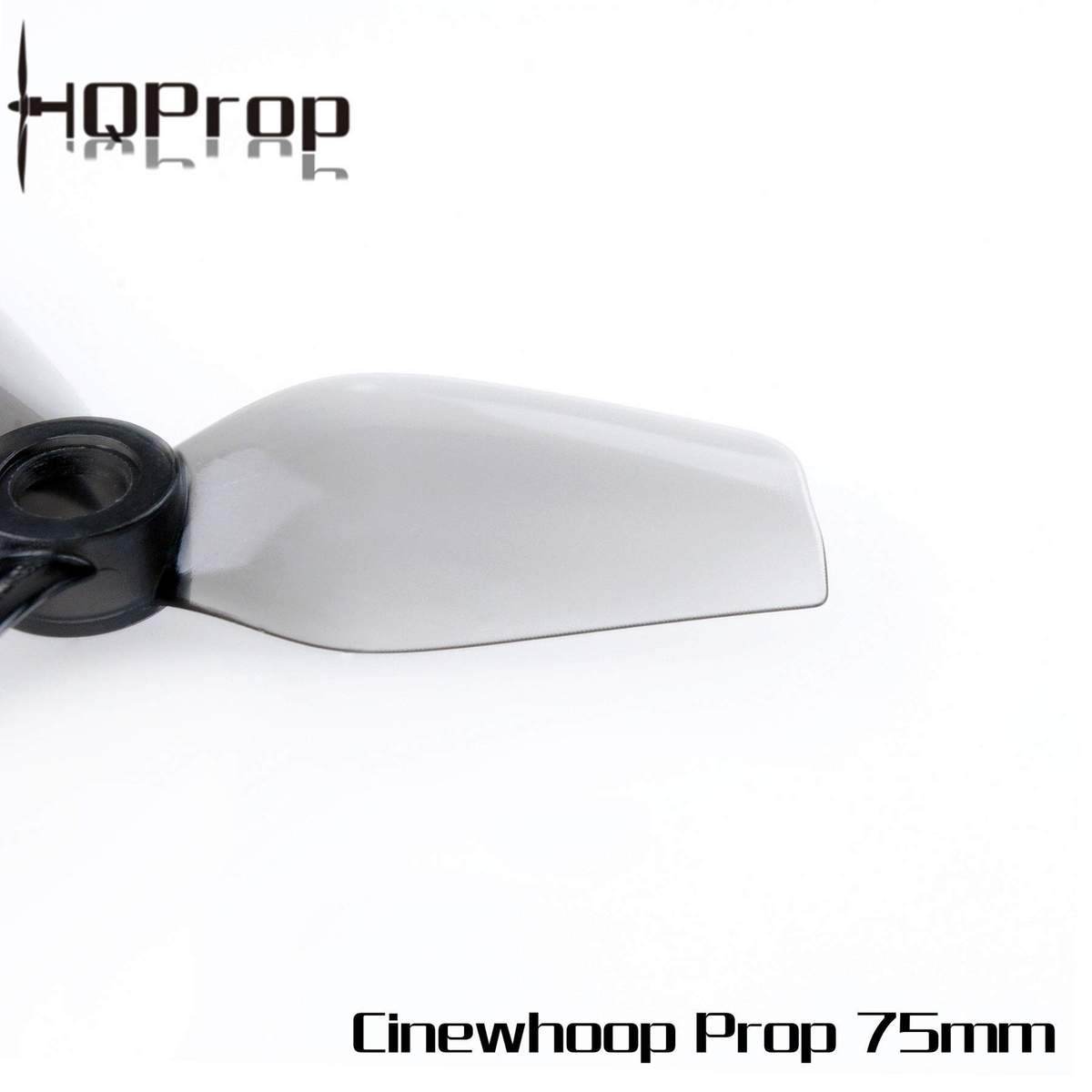 HQProp 75MM for Cinewhoop Grey (2CW+2CCW)-Poly Carbonate - Rising Sun FPV
