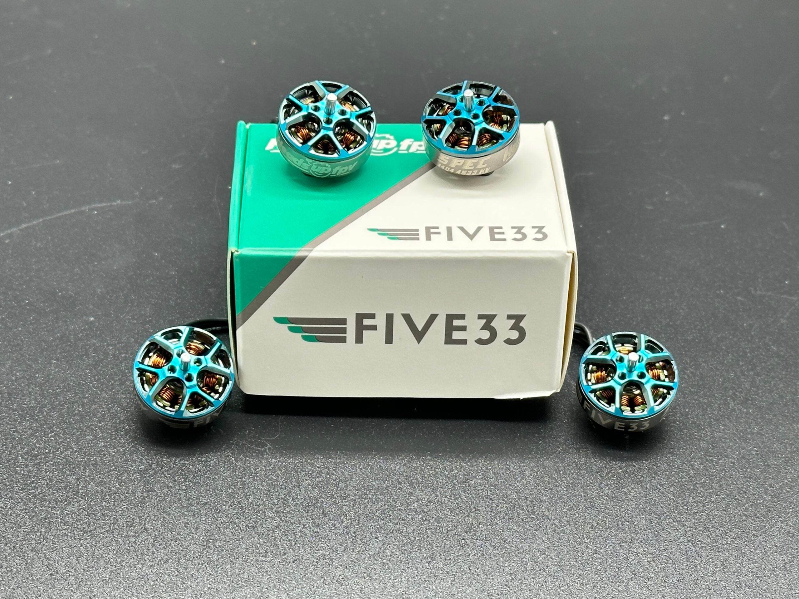 TinyTurners | 1404 4533KV TinyTrainer Motors (Set of 4) - Rising Sun FPV