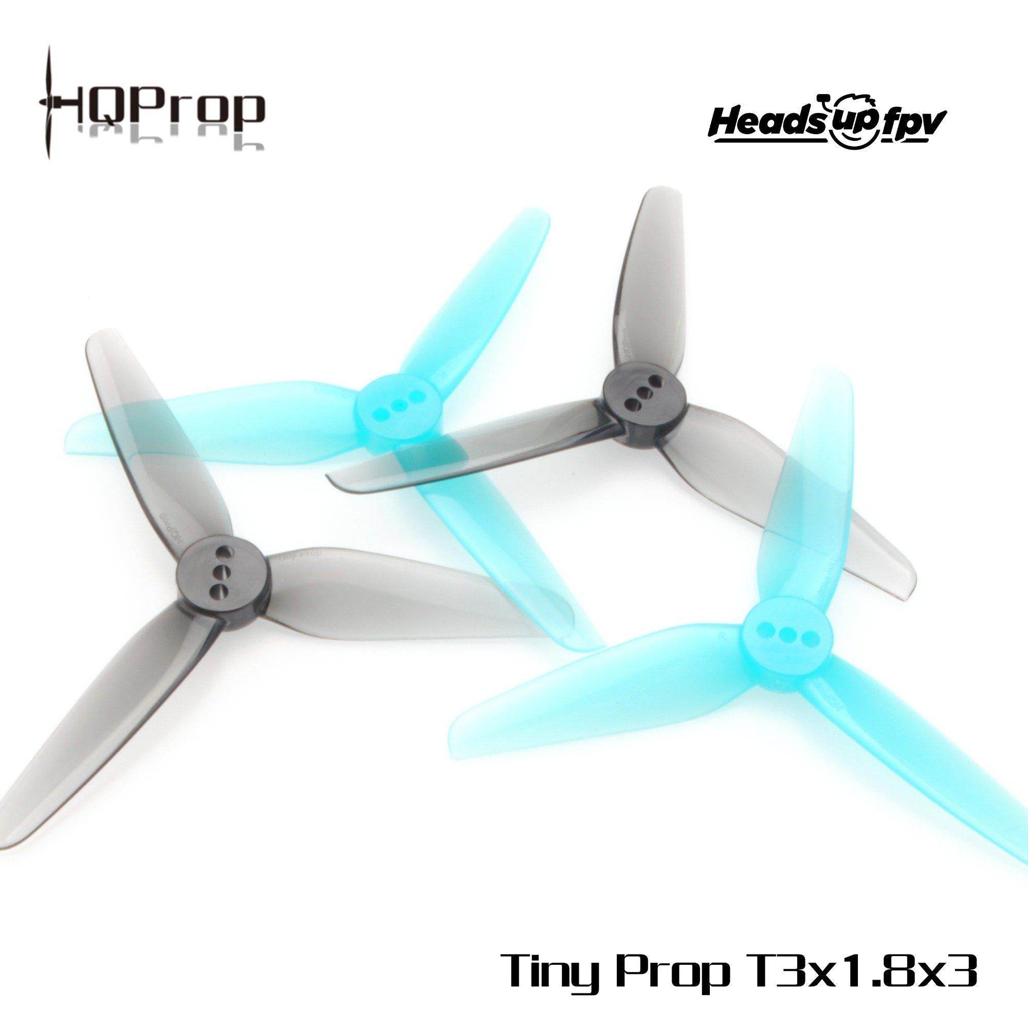 HeadsUp Tiny Prop(2CW+2CCW)-Poly Carbonate-2MM - Rising Sun FPV