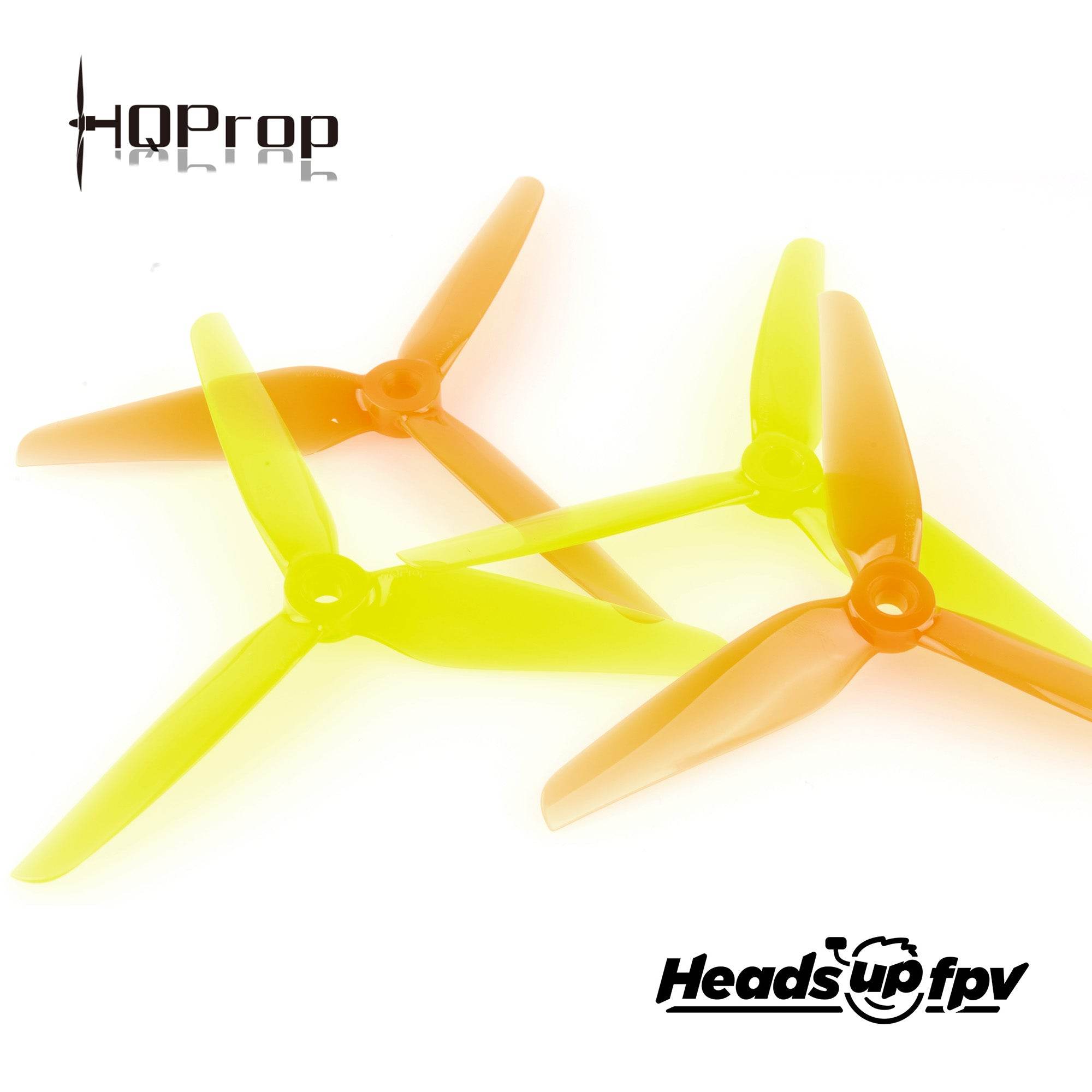 HeadsUp Racing Prop R38 (2CW+2CCW)-Poly Carbonate - Rising Sun FPV