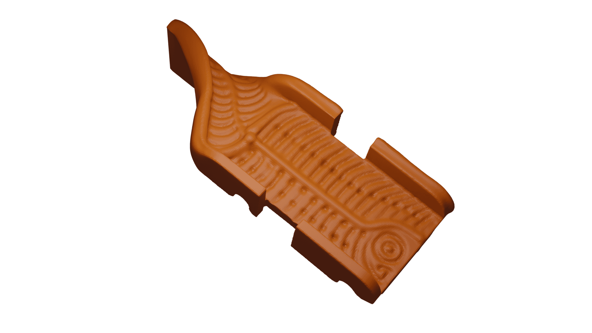 Big Fu*kin WEDGE (BFW) BEAST Class Frame 3D Printed Kit - Rising Sun FPV