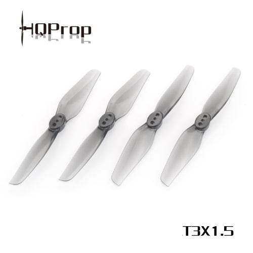 HQ Durable Prop T3X1.5 Grey (2CW+2CCW)-Poly Carbonate - Rising Sun FPV